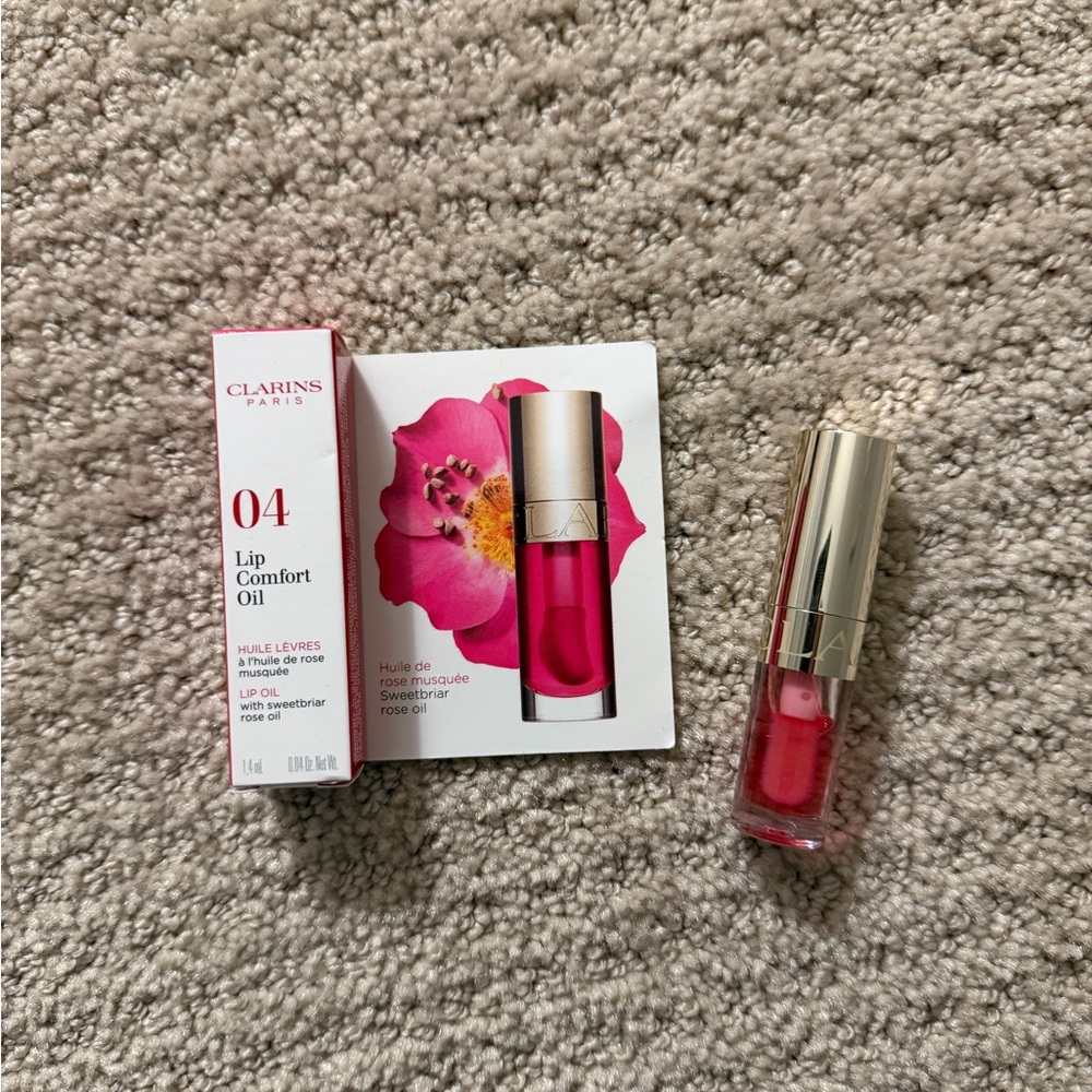 Clarins mini Lip Comfort Oil in Pitaya